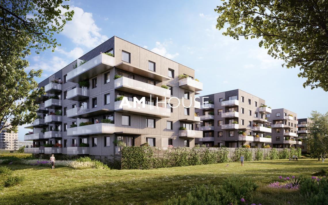 Prodej bytu 2+kk, 54 m&sup2;, terasa 36 m&sup2;, garážové stání  Praha 9, Prosek, Byty Nad Krocínkou